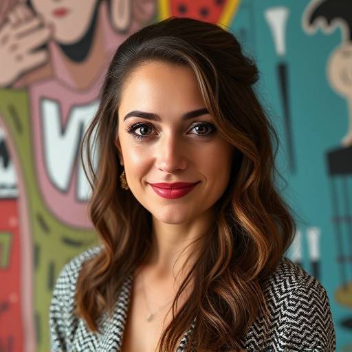 Professional headshot of Isabella Rossi, the artist and founder of Bella Italia Art & Travel